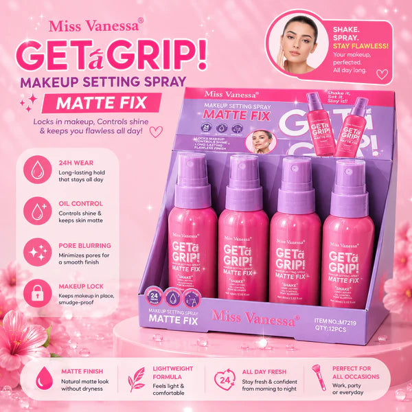 Makeup - MISS VANESSA MATTE FIX SETTING SPRAY