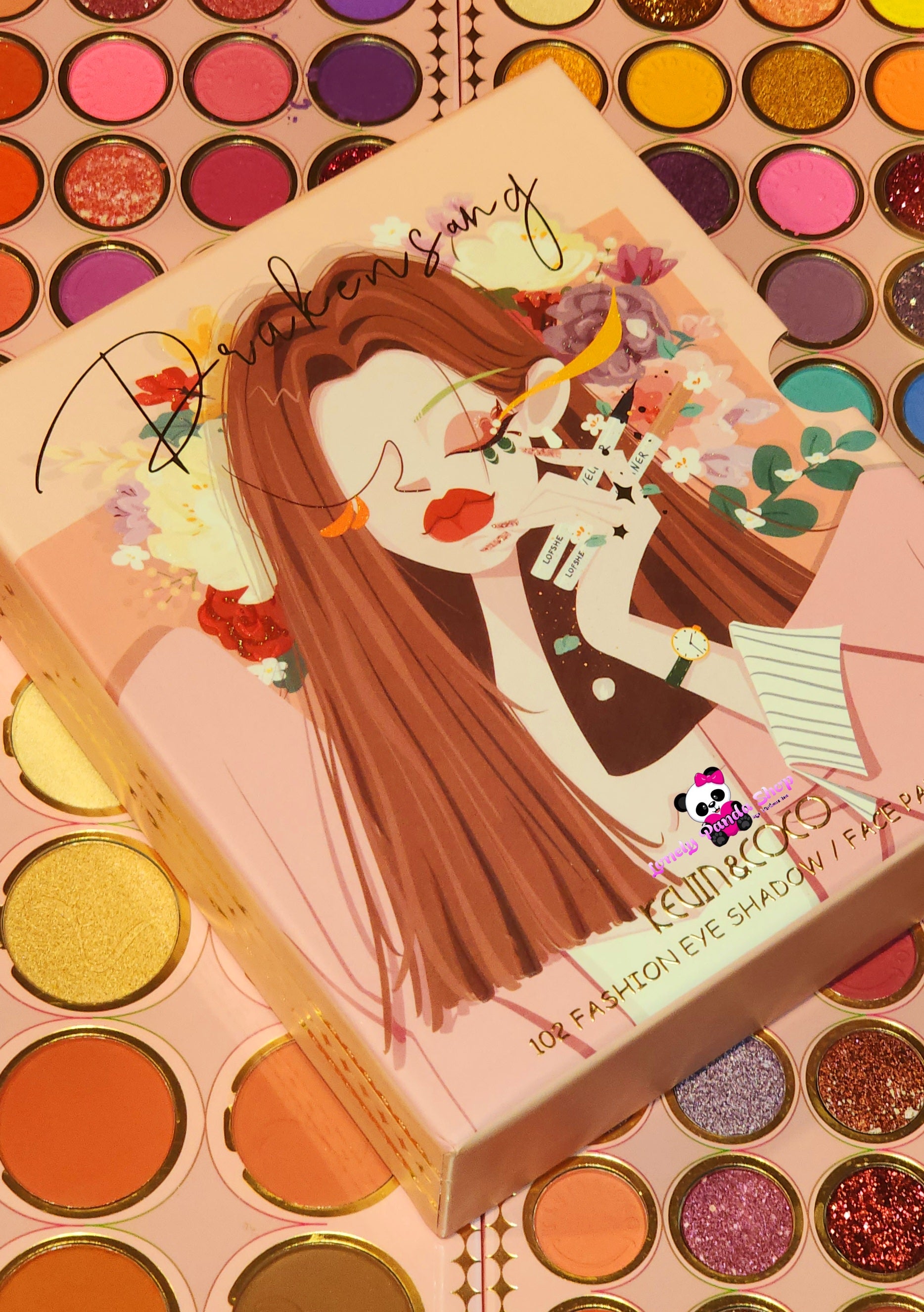 Eyeshadow Palette - Kevin & Coco Draken Sang Palettes Collection