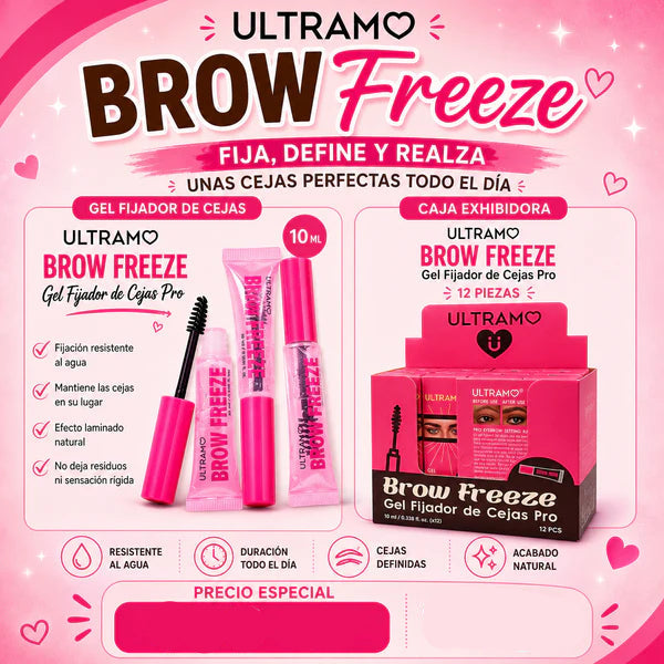 Makeup - ULTRAMO PRO EYE BROW FREEZE SETTING GEL