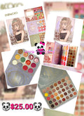 Eyeshadow Palette - Kevin & Coco 82-Color Rosey Girl Eyeshadow Palette