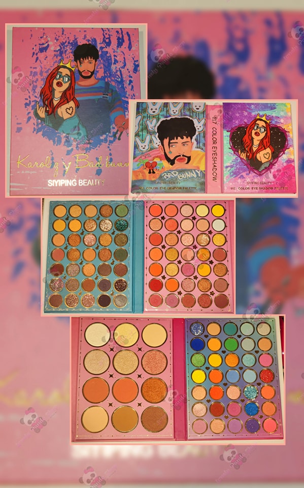 Eyeshadow Palette - Karol G & Bad B Eyeshadow Book