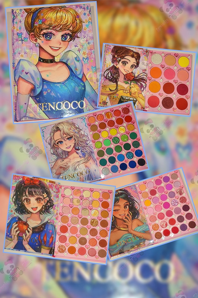 Anime Princess Eyeshadow Book