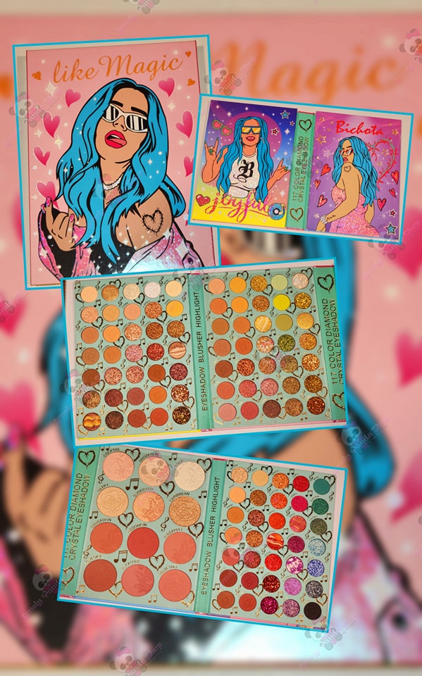 Eyeshadow Palette - KarolG Blue Eyeshadow Book