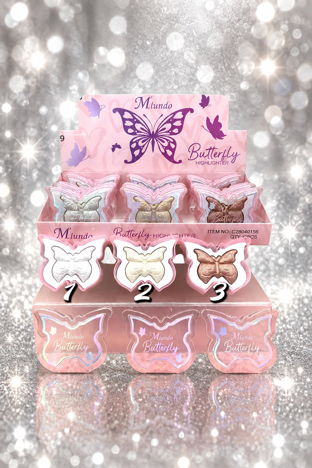Makeup - Butterfly Highlighters