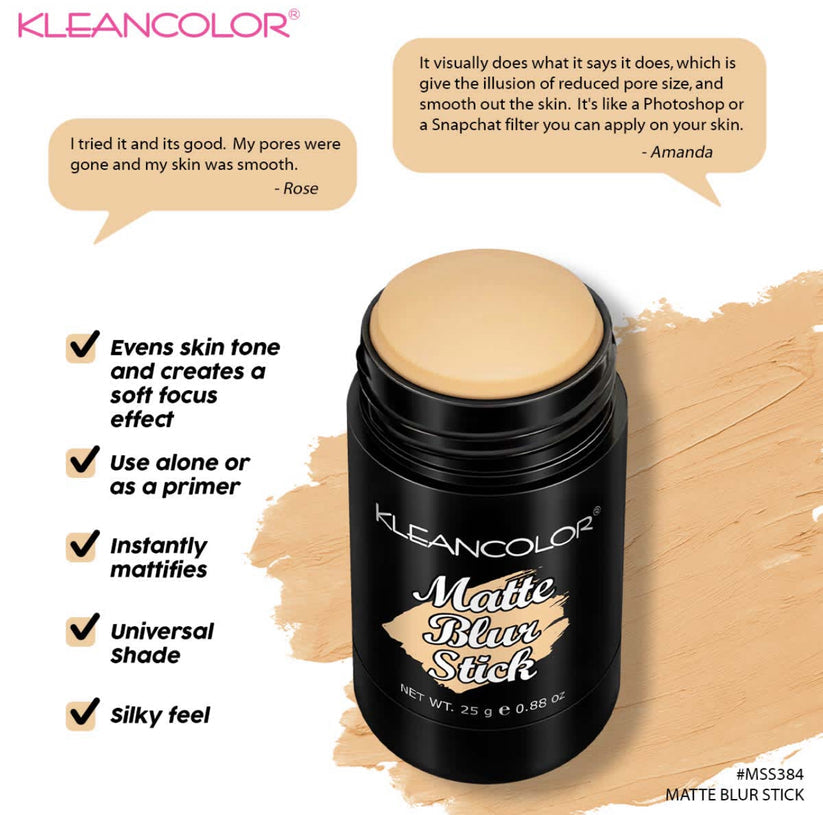 Kleancolor MATTE BLUR STICK