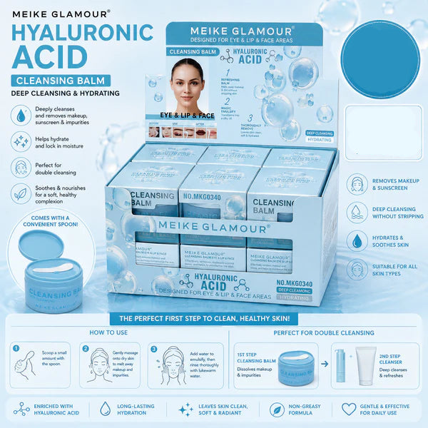 Skin Care - MEIKE GLAMOUR HYALURONIC ACID MAKEUP REMOVER CREAM