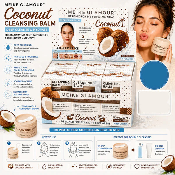 Skin Care - MEIKE GLAMOUR COCONUT FACE CLEANSING CREAM