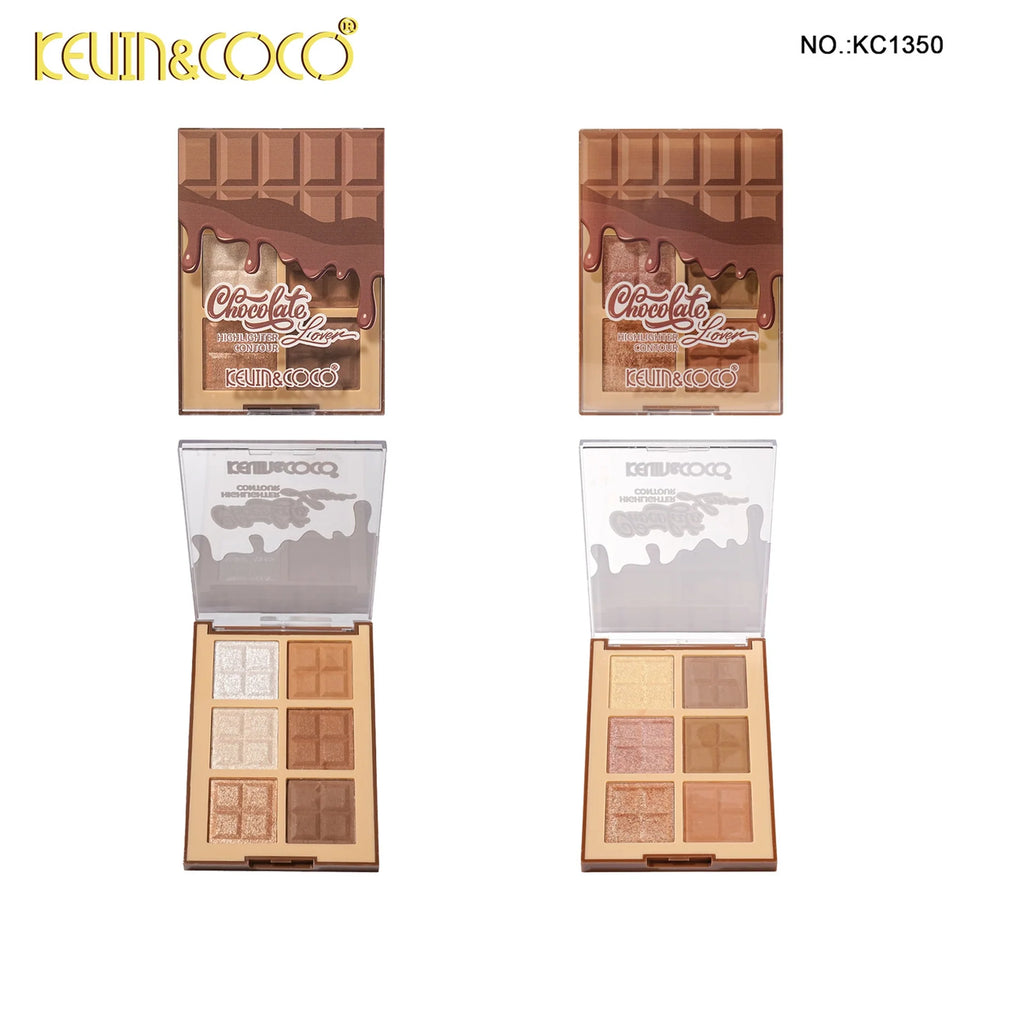 Eye - Kevin & Coco - Chocolate Lover Highlighter & Contour Palette