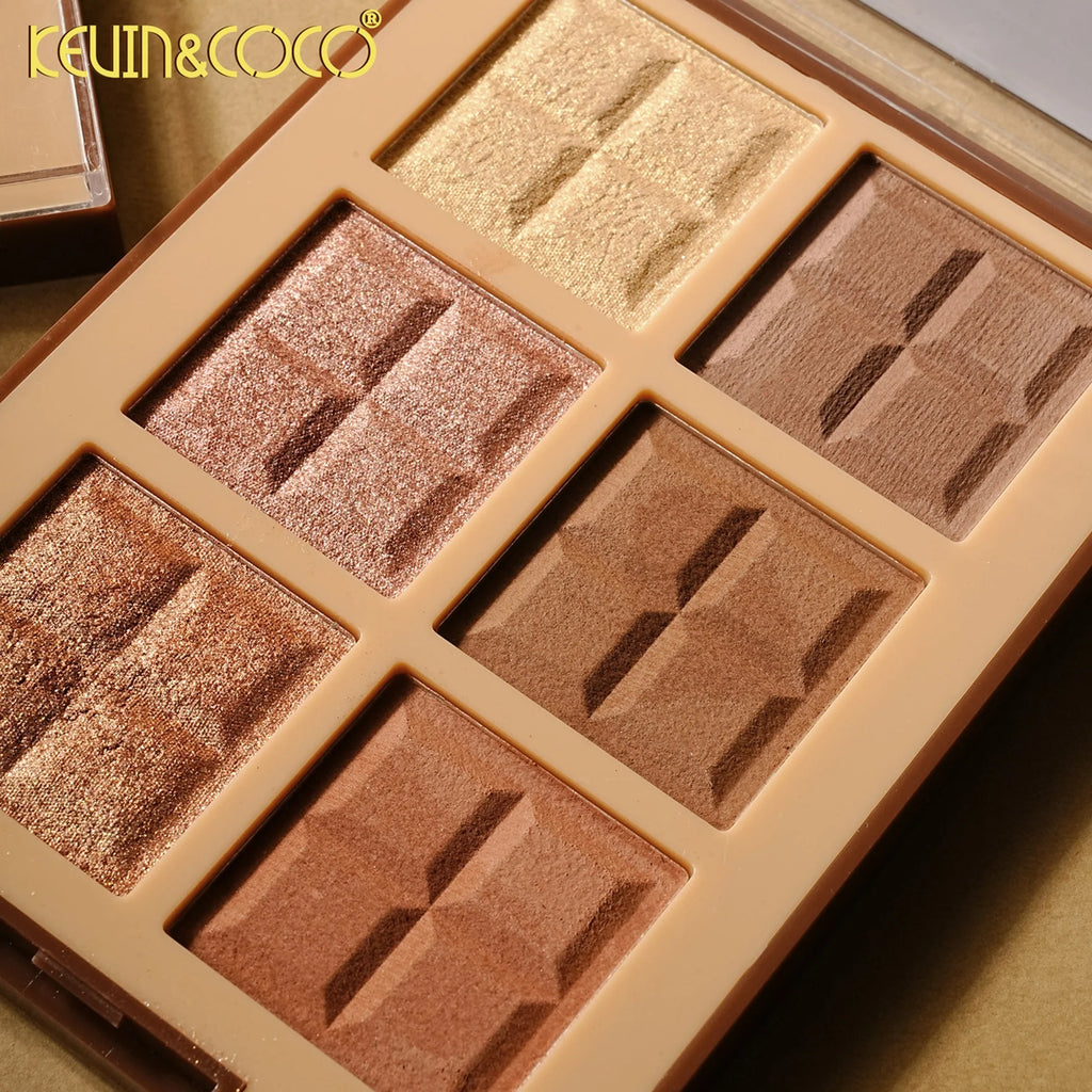 Eye - Kevin & Coco - Chocolate Lover Highlighter & Contour Palette