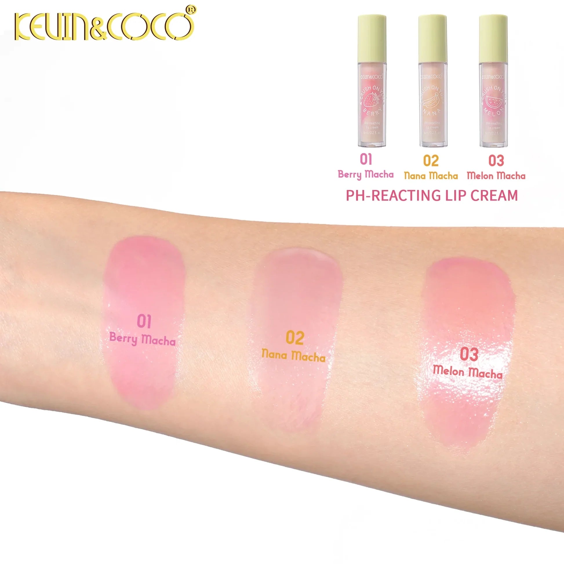 Lips - Kevin & Coco - In Love with Matcha Lip Gloss
