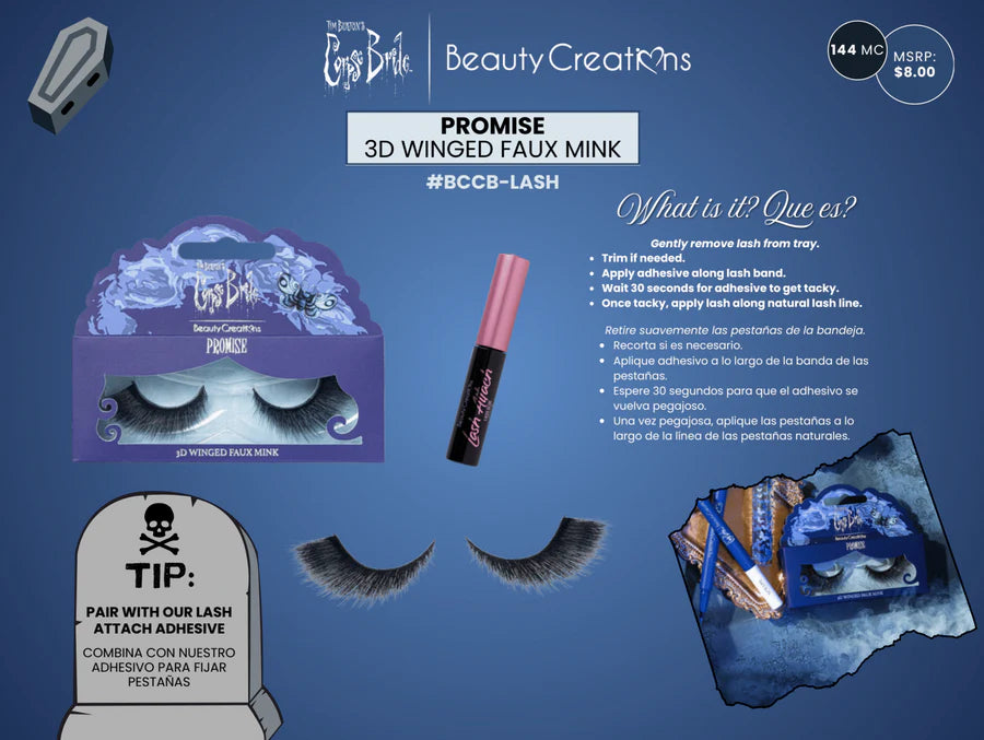Makeup - Beauty Creation Corpse Bride Collection