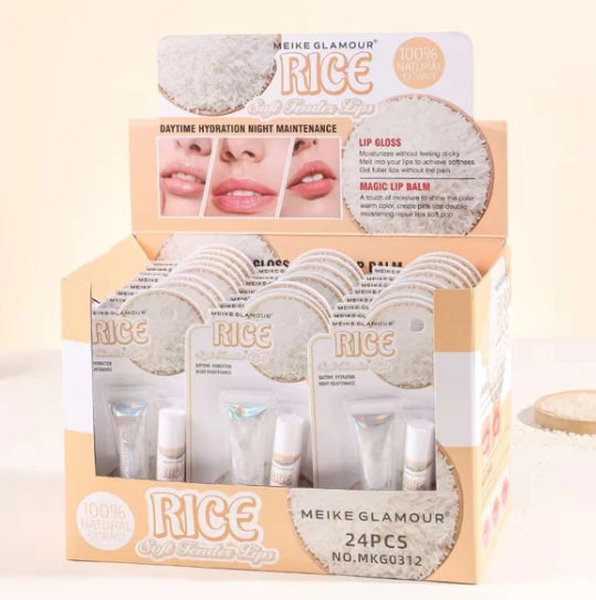 Makeup - Rice Lip Balm & Gloss