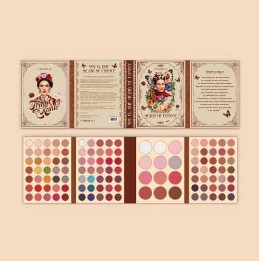 Eyeshadow Palette - GIRABELLA SOY EL QUE MEJOR ME CONOCE FRIDA BOOK PALETTE