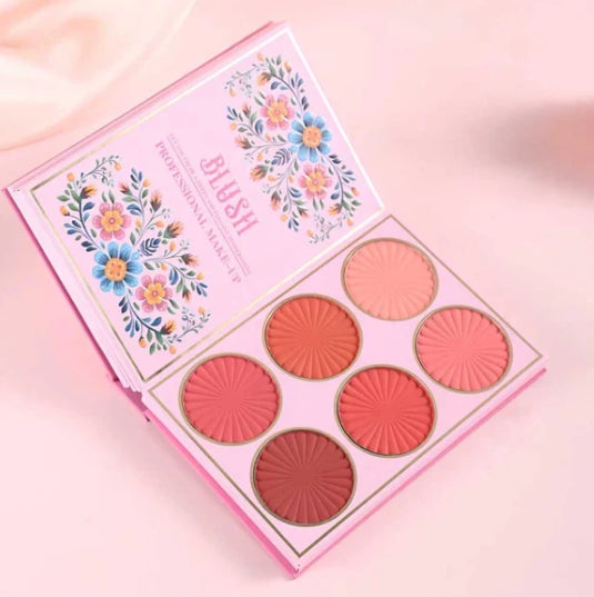 Eyeshadow Palette - GIRABELLA CORAL FRIDA EYE SHADOW PALETTE