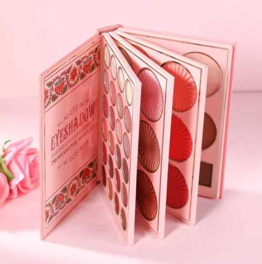 Eyeshadow Palette - GIRABELLA CORAL FRIDA EYE SHADOW PALETTE