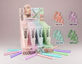 4 different colors 
great for makeup glowing before foundation