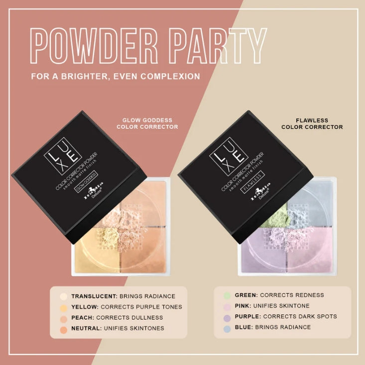 Makeup - Italia Deluxe Luxe Color Correcting Powder