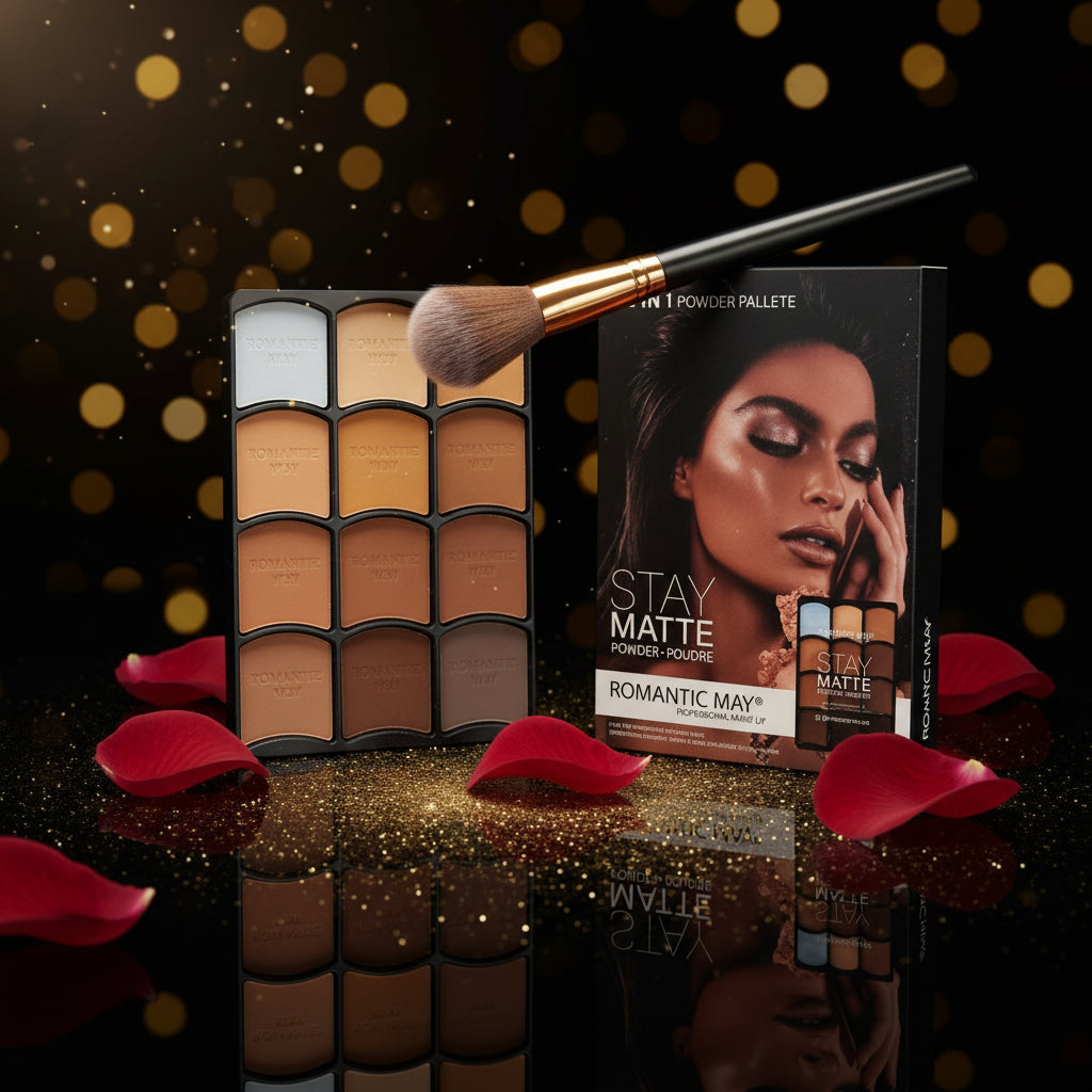 Makeup - ROMANTIC MAY STAY MATTE CONTOR POWDER PALLETE