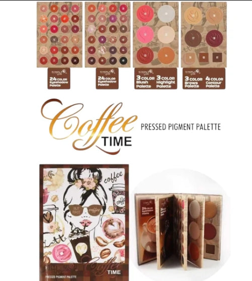 Makeup - SIMPLY BELLA COFFEE TIME BOOK PALETTE