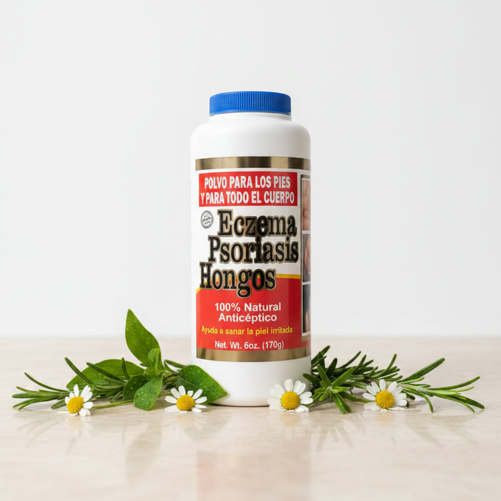 Skin Care - POLVO PARA LOS PIES Y CUERPO / ECZEMA PSORIASIS HONGOS