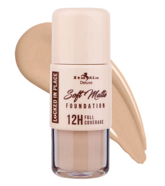 Face - Italia Deluxe - Locked In Place - Soft Matte Foundation