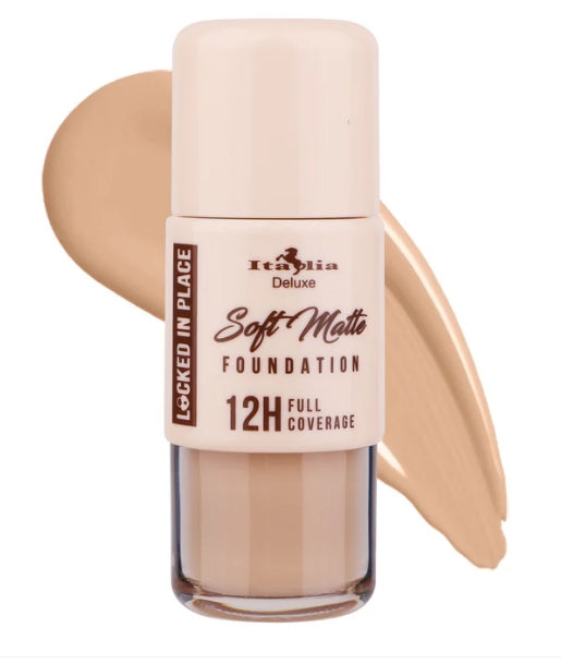 Face - Italia Deluxe - Locked In Place - Soft Matte Foundation