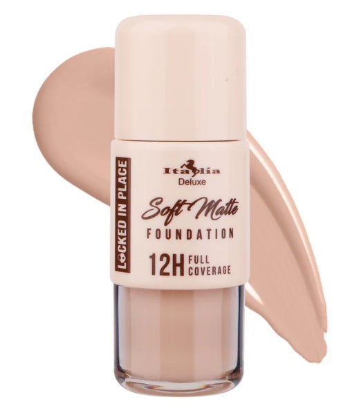 Face - Italia Deluxe - Locked In Place - Soft Matte Foundation
