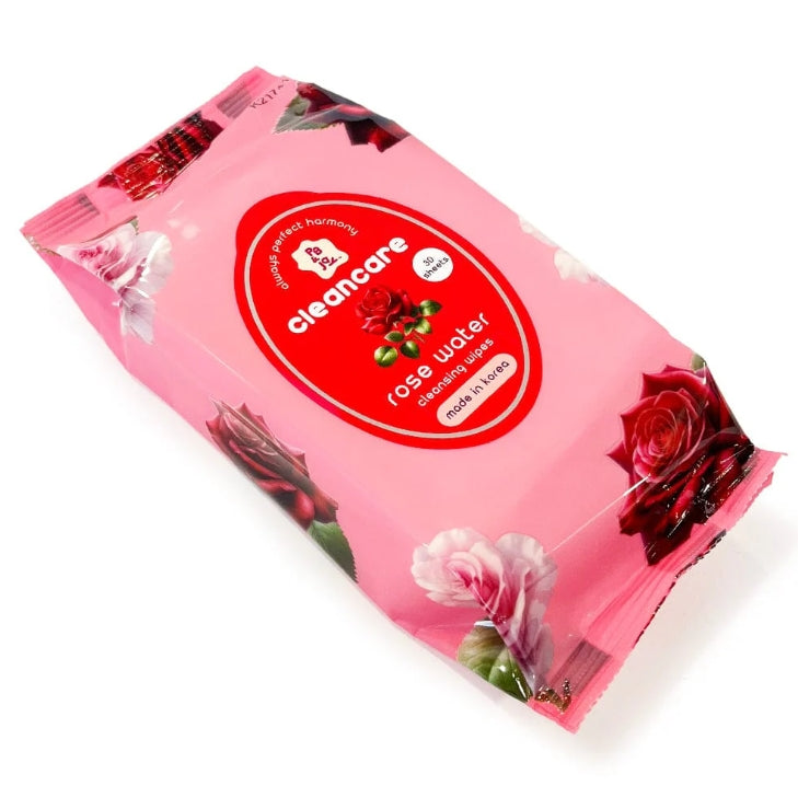 Cleancare Cleansing Wipes Rose Water