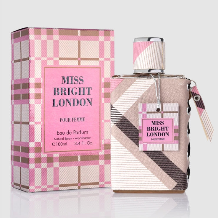 Fragrances - Miss Bright London for Women - 3.4 oz / 100ml The Perfect Blend of Sweetness and Sophistication