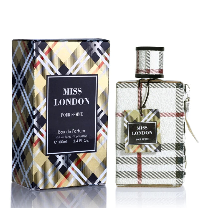 Fragrances - Miss London - 3.4 oz / 100ml A Timeless Floral and Elegant Fragrance for Women
