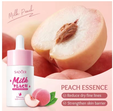 Skin Care - SADOER Milk Fruits Facial Serum - Peach