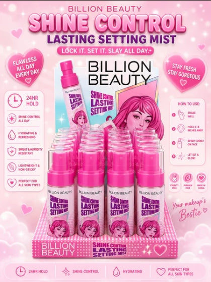 Makeup - BILLION BEAUTY SHINE CONTROL SETTING SPRAY