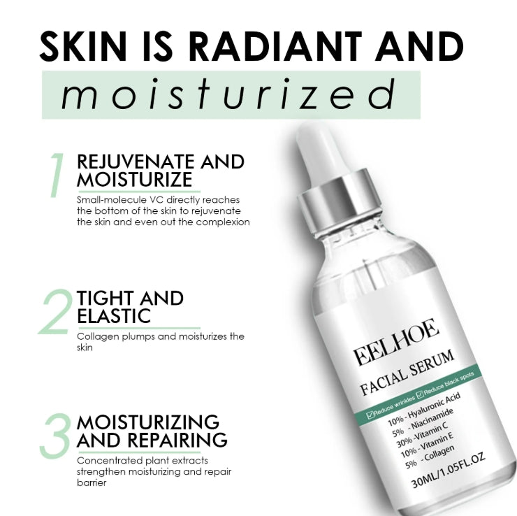EELHOE 5 In 1 Wrinkle Remover Face Serum