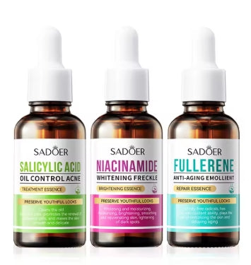Skin Care - SADOER Fullerene Salicylic Acid Nicotinamide Serum