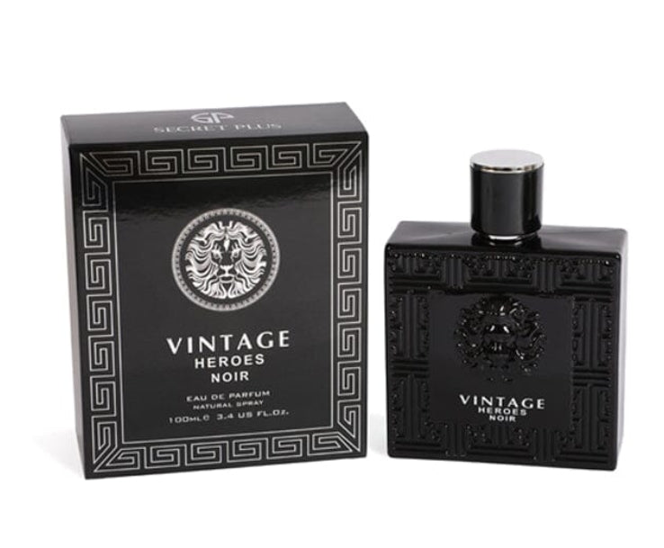 Fragrances - VINTAGE HEROES NOIR SPRAY COLOGNE EAU DE PARFUM FOR MEN - 100ML