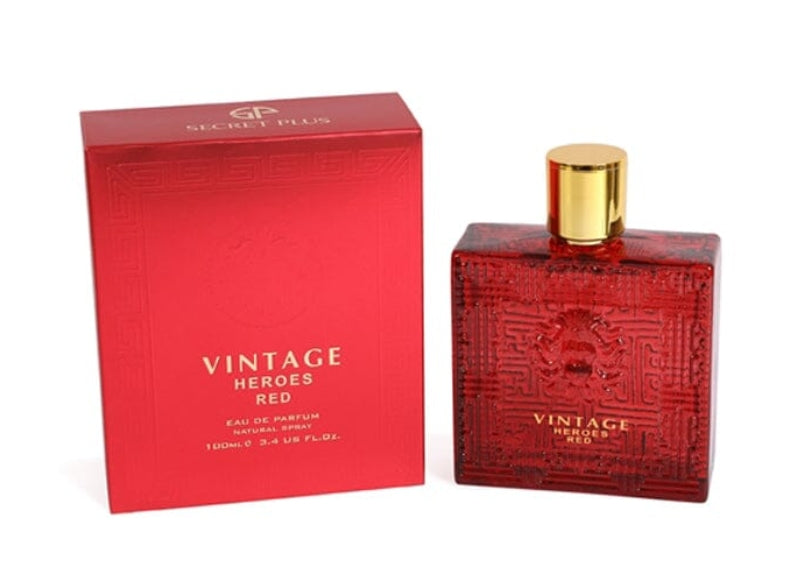 Fragrances - VINTAGE HEROES RED SPRAY COLOGNE EAU DE PARFUM FOR MEN - 100ML