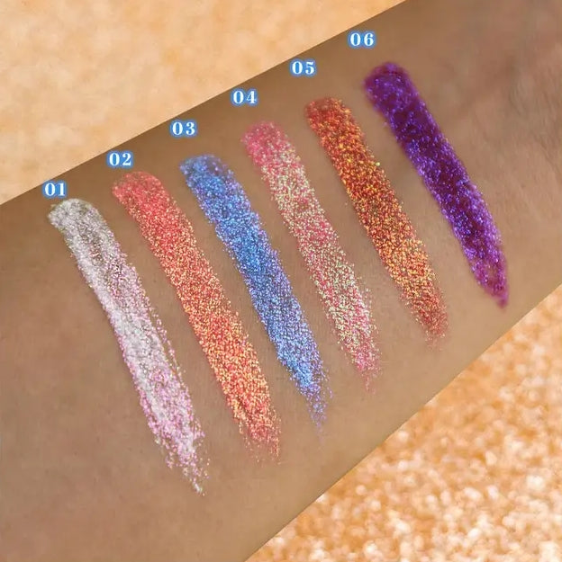 Makeup - Italia Deluxe Star Struck Duo-Tone Glitter Liners