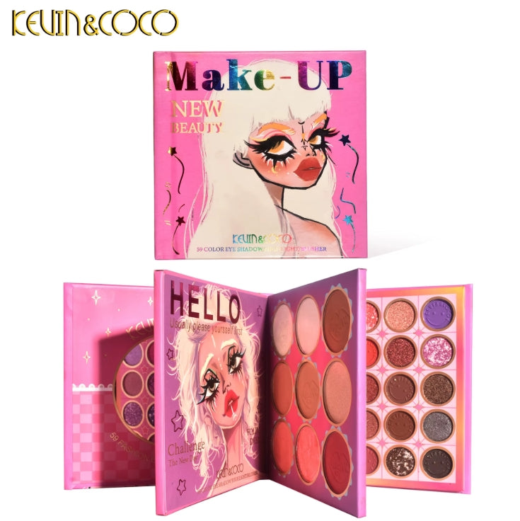 Makeup - Kevin & Coco Eyeshadow Palette Set