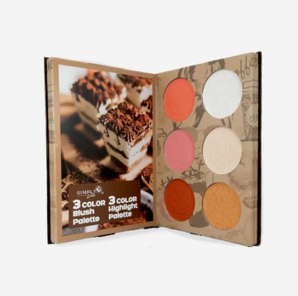 Makeup - SIMPLY BELLA COFFEE TIME BOOK PALETTE