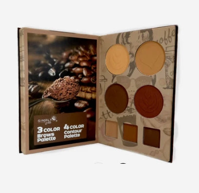 Makeup - SIMPLY BELLA COFFEE TIME BOOK PALETTE
