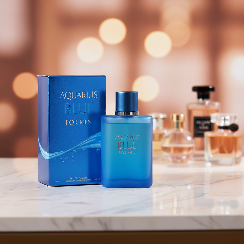 Fragrances - AQUARIUS BLUE SPRAY COLOGNE FOR MEN 100ML