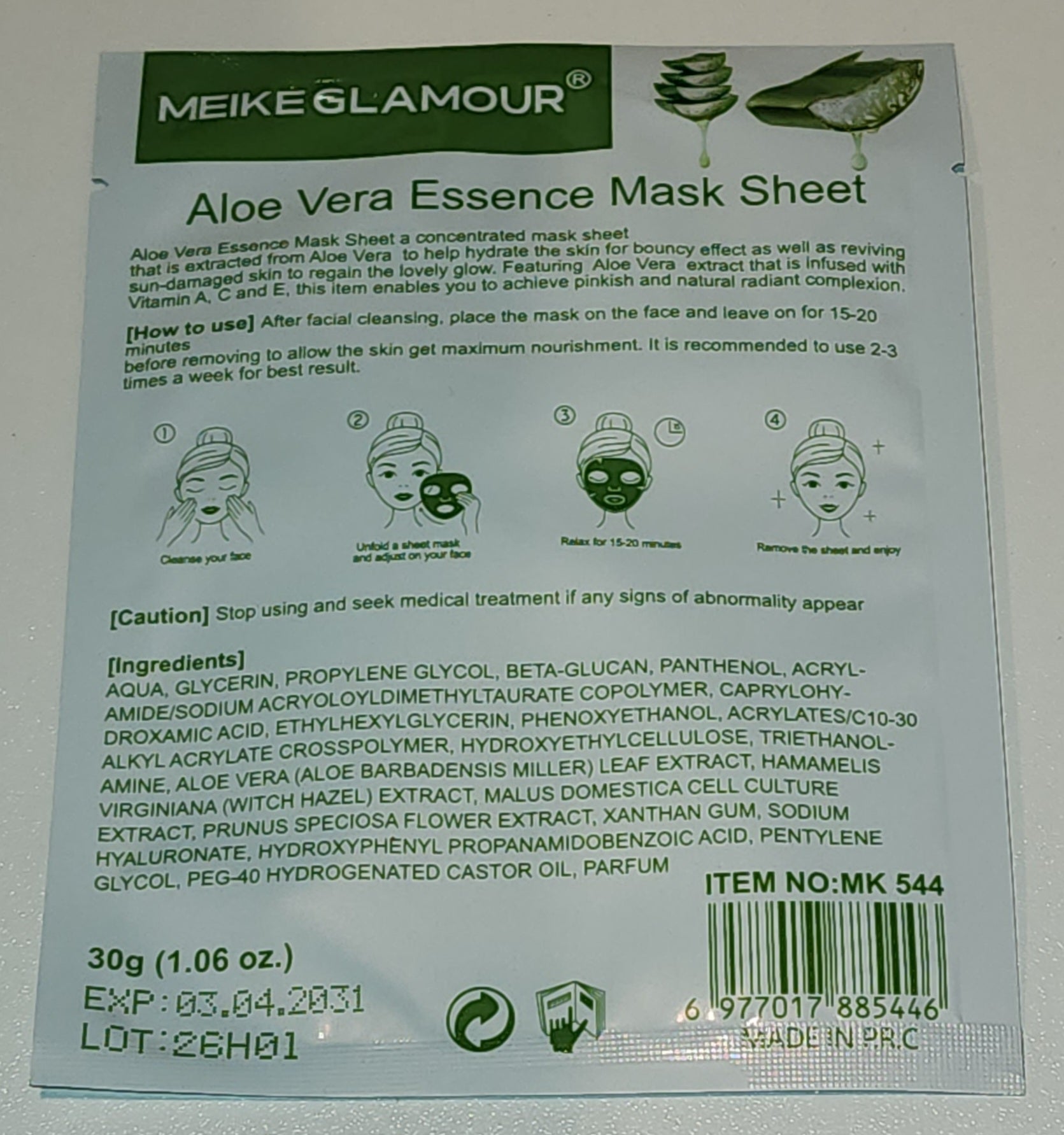 Skin Care - Meike Glamour - Face Masks