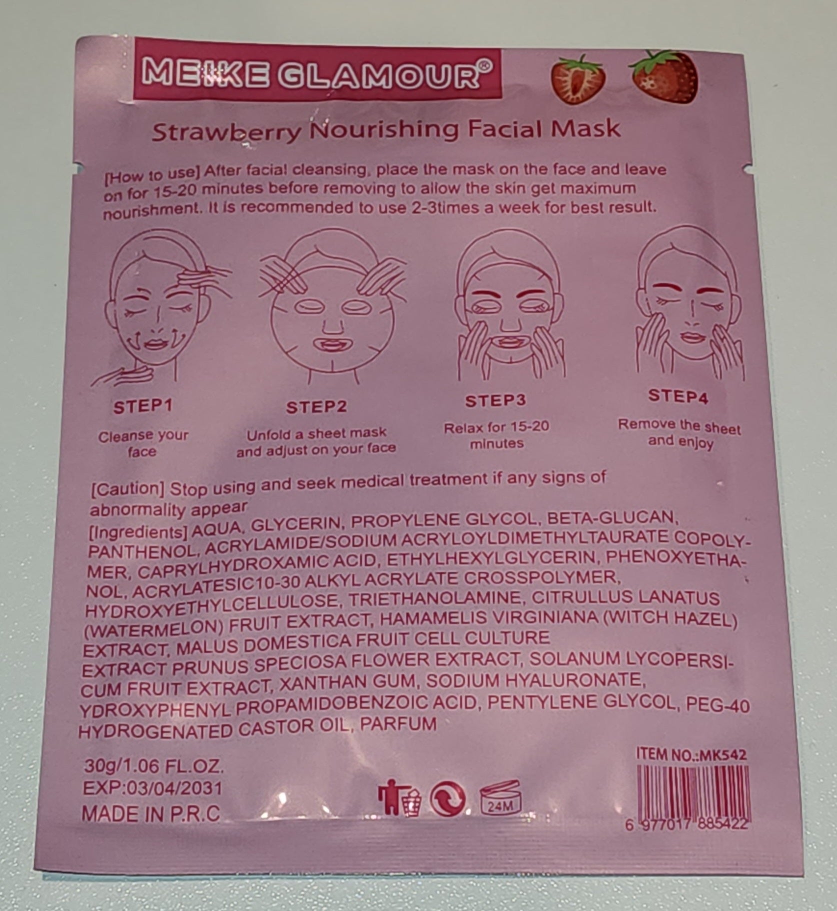 Skin Care - Meike Glamour - Face Masks
