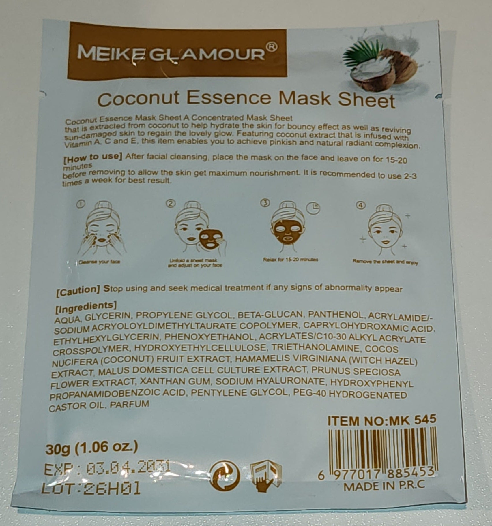 Skin Care - Meike Glamour - Face Masks